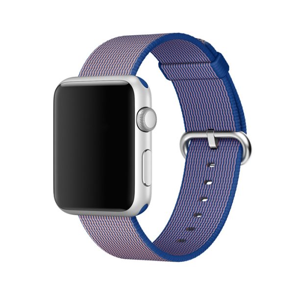 Плетеный нейлоновый ремешок Woven Nylon Royal Blue для Apple Watch