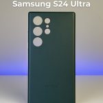 Чехол Mobile Store для Samsung Galaxy S24 Ultra зеленый