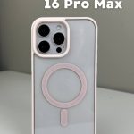 Чехол для Apple iPhone 16 Pro Max прозрачный