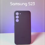 Чехол Mobile Store для Samsung Galaxy S23 фиолетовый