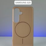 Чехол Mobile Store для Samsung Galaxy S25 коричневый