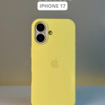Чехол Mobile Store для Apple iPhone 17 желтый