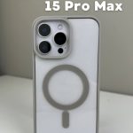 Чехол Mobile Store для Apple iPhone 15 Pro Max серый