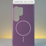 Чехол Mobile Store для Samsung Galaxy S24 Ultra фиолетовый