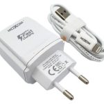 Зарядное устройство Moxom KH-31Y USB Lightning белый