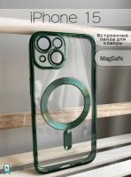 Чехол Mobile Store для Apple iPhone 15 зеленый