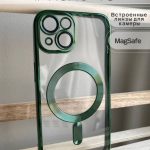 Чехол Mobile Store для Apple iPhone 15 зеленый