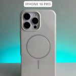 Чехол Mobile Store для Apple iPhone 16 Pro белый