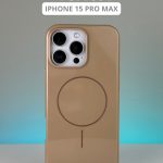 Чехол Mobile Store для Apple iPhone 15 Pro Max коричневый