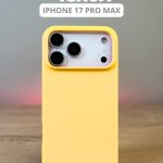 Чехол Mobile Store для Apple iPhone 17 Pro Max желтый