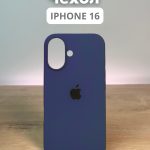 Чехол Mobile Store для Apple iPhone 16 темно-синий