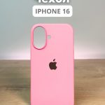 Чехол Mobile Store для Apple iPhone 16 розовый