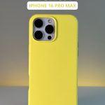 Чехол Mobile Store для Apple iPhone 16 Pro Max желтый