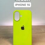 Чехол Mobile Store для Apple iPhone 16 светло-зеленый