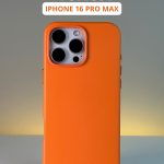 Чехол Mobile Store для Apple iPhone 16 Pro Max оранжевый