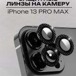 Стекло Mobile Store для Apple 13 Pro LK-04 черный