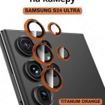 Стекло Mobile Store для Samsung Galaxy S24 Ultra LK-04 оранжевый