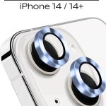 Стекло Mobile Store для Apple iPhone 14 голубой