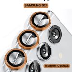 Стекло Mobile Store для Samsung Galaxy S24 LK-04 оранжевый