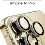 Стекло Mobile Store для Apple iPhone 14 Pro LK-04 золотистый