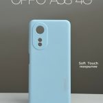Чехол Mobile Store для OPPO A58 голубой