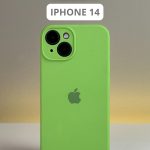 Чехол Mobile Store для Apple iPhone 14 салатовый