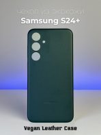 Чехол Mobile Store для Samsung Galaxy S24+ зеленый