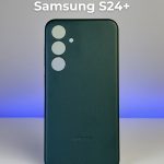 Чехол Mobile Store для Samsung Galaxy S24+ зеленый