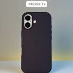 Чехол Mobile Store для Apple iPhone 17 черно-фиолетовый