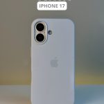 Чехол Mobile Store для Apple iPhone 17 серо-голубой