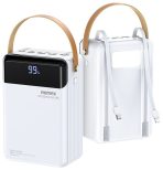 Внешний аккумулятор Remax RPP-566 80000 мАч белый