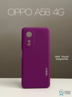 Чехол Mobile Store для OPPO A58 фиолетовый