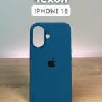 Чехол Mobile Store для Apple iPhone 16 темно-синий