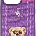 Чехол Santa Barbara Polo & Racquet Club для Apple iPhone 14 Pro фиолетовый