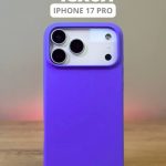 Чехол Mobile Store для Apple iPhone 17 Pro темно-синий