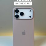 Чехол Mobile Store для Apple iPhone 17 Pro темно-бежевый