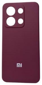 Чехол Mobile Store для Xiaomi Redmi Note 13 бордовый