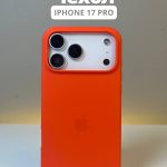 Чехол Mobile Store для Apple iPhone 17 Pro оранжевый
