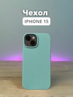 Чехол Mobile Store для Apple iPhone 15 зеленый