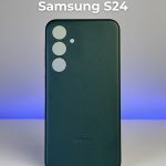 Чехол Mobile Store для Samsung Galaxy S24 зеленый