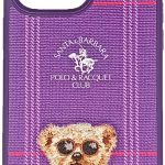 Чехол Santa Barbara Polo & Racquet Club для Apple iPhone 14 Pro Max фиолетовый