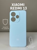 Чехол Mobile Store для Xiaomi Redmi 13, Poco M6 голубой