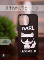 Чехол Mobile Store для Apple iPhone 15 Pro черный