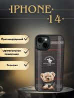 Чехол Santa Barbara Polo & Racquet Club для Apple iPhone 14 черный
