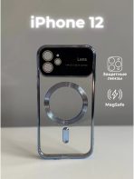 Чехол Mobile Store для Apple iPhone 12 голубой