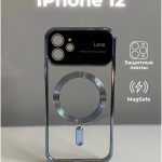 Чехол Mobile Store для Apple iPhone 12 голубой