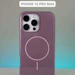 Чехол Mobile Store для Apple iPhone 15 Pro Max фиолетовый