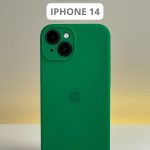 Чехол Mobile Store для Apple iPhone 14 зеленый