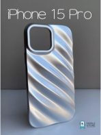 Чехол Mobile Store для Apple iPhone 15 Pro серебряный