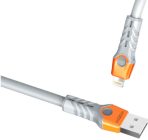 Кабель Moxom Apple Lightning (M), USB 2.0 (M), , Кабель Lightning Moxom MX-CB177 серый